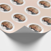 Aangepaste foto Beste oma ooit Cadeaupapier (Hoek)