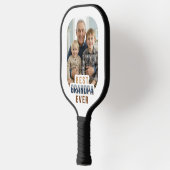 Aangepaste foto Beste opa ooit Pickleball Paddle (Links)
