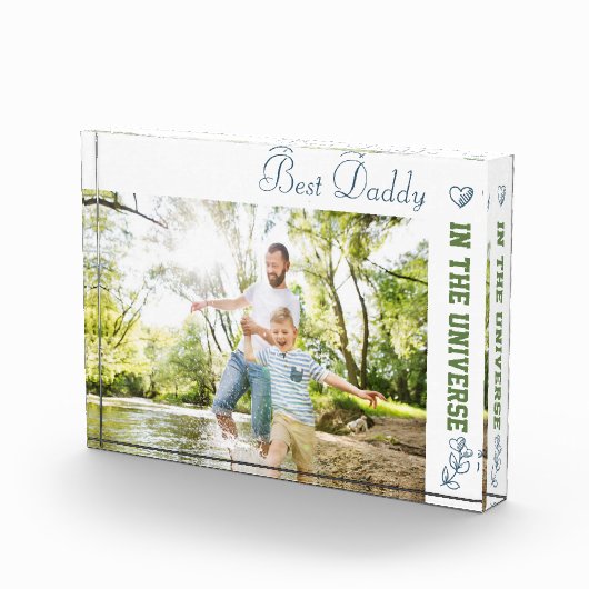 Aangepaste foto - Beste papa in het universum (Rechts)