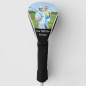 Aangepaste foto Beste papa ooit gepersonaliseerd c Golfheadcover (Voorkant)