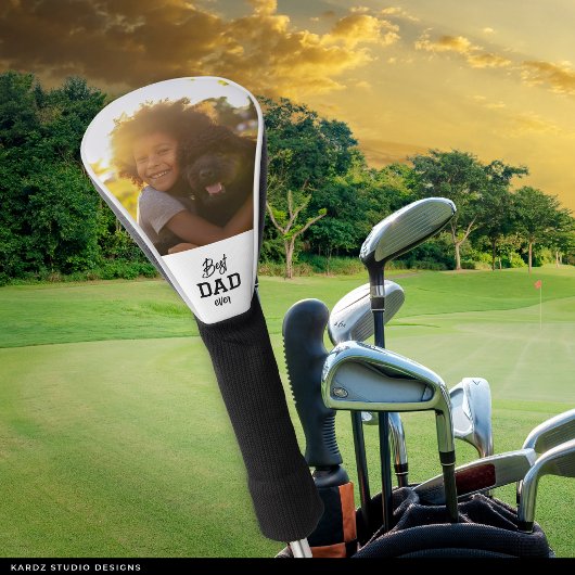Aangepaste foto Beste papa ooit Golfheadcover