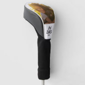 Aangepaste foto Beste papa ooit Golfheadcover (Schuin)