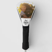 Aangepaste foto Beste papa ooit Golfheadcover (Voorkant)