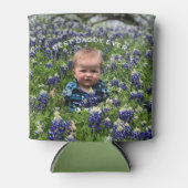 Aangepaste foto Beste papa Vaderdag Blikjeskoeler (Voorkant)