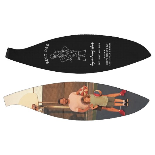 Aangepaste foto Beste papa vaders dag basketbal (Panelen)