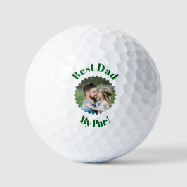 Aangepaste foto Beste papa van Par Nieuwe papa Per Golfballen