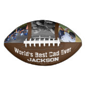 Aangepaste foto beste vader ooit american football (Voorkant)