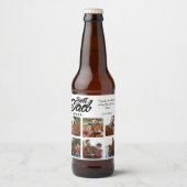 Aangepaste foto beste vader ooit bier etiket (Voorkant)
