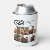 Aangepaste foto beste vader ooit blikjeskoeler (Blikje Voorkant)