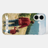 Aangepaste foto beste vader ooit Case-Mate iPhone case (Achterkant (horizontaal))
