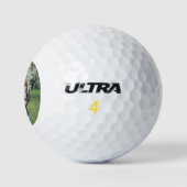 Aangepaste foto Beste vader ooit Golfballen (Logo)