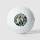 Aangepaste foto Beste vader ooit Golfballen (Voorkant)