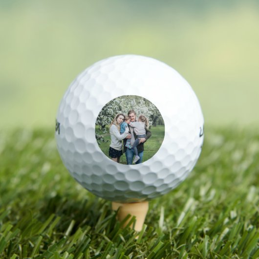 Aangepaste foto Beste vader ooit Golfballen (Insitu Shirt)