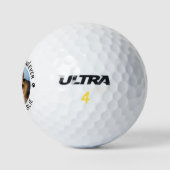 Aangepaste foto beste vader ooit golfballen (Logo)