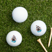 Aangepaste foto beste vader ooit golfballen (Insitu Gras)
