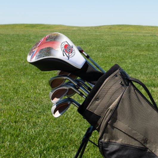 Aangepaste foto beste vader ooit golfheadcover (Insitu)