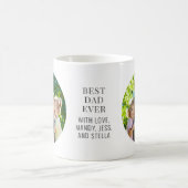 Aangepaste foto beste vader ooit koffiemok (Center)