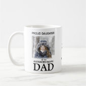 Aangepaste foto beste vader ooit koffiemok (Links)