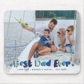 Aangepaste foto 'Beste vader ooit' Muismat Keepomw (Voorkant)