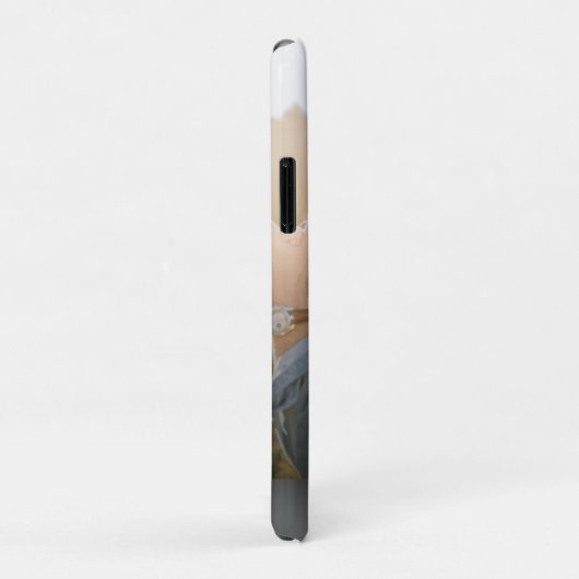 Aangepaste foto beste vader script naam gepersonal Case-Mate iPhone case (Achterkant/rechts)