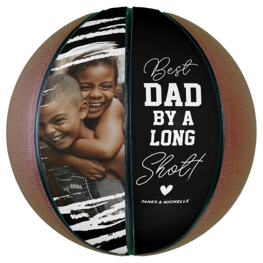 Aangepaste foto Beste vaders Dag Basketbal (Verticaal)