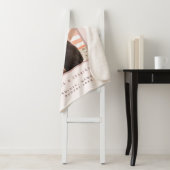 Aangepaste foto beste vrienden blozen roze roze ro sherpa deken (In situ)