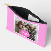 Aangepaste foto beste vrienden roze schattige etui (Open)