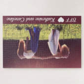 Aangepaste foto Beste vrienden voor altijd Legpuzzel (Horizontaal)