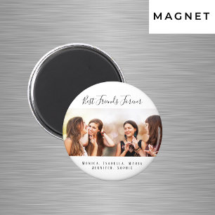 Aangepaste foto beste vrienden voor altijd magneet