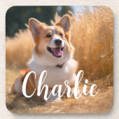 Aangepaste foto bier onderzetter (Voorkant)