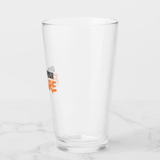 Aangepaste Foto Bierglas Glas (Links)