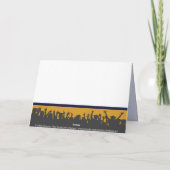 Aangepaste Foto (binnen) Afstuderen Bedankt Kaart (Achterkant)