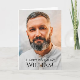 Aangepaste foto, Birthday Kaart