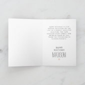 Aangepaste foto Birthday Kaart (Binnen)