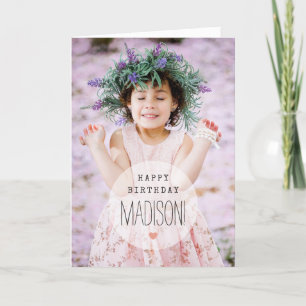 Aangepaste foto Birthday Kaart