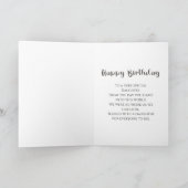 Aangepaste foto, Birthday Kaart (Binnen)