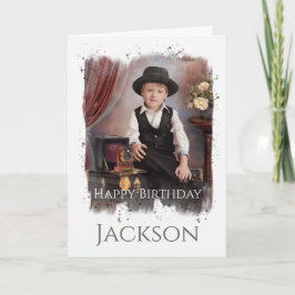 Aangepaste foto, Birthday Kaart