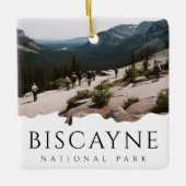 Aangepaste foto Biscayne National Park Souvenir Keramisch Ornament (Voorkant)