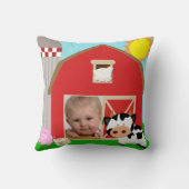 Aangepaste foto Boerderij kussen (Achterkant)