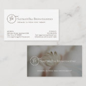 Aangepaste foto-Boerderij verse eieren Visitekaartje (Voorkant / Achterkant)