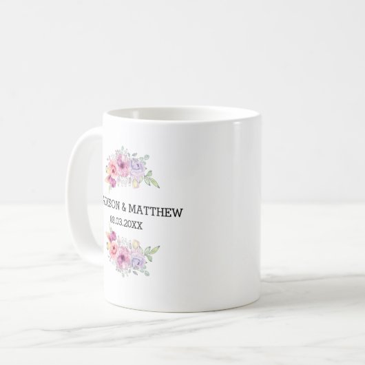 Aangepaste foto Boho Lijst Koffie Mok (Voorkant links)