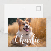 Aangepaste foto briefkaart (Voorkant / Achterkant)