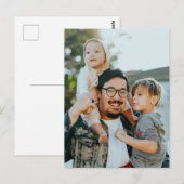 Aangepaste foto briefkaart (Voorkant / Achterkant)