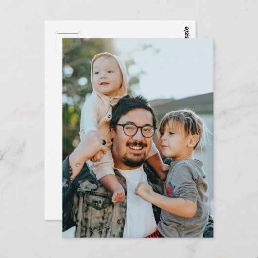 Aangepaste foto briefkaart (Voorkant / Achterkant)