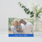 Aangepaste foto briefkaart (Staand voorkant)