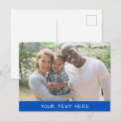 Aangepaste foto briefkaart (Voorkant / Achterkant)