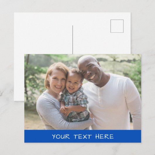 Aangepaste foto briefkaart (Voorkant / Achterkant)