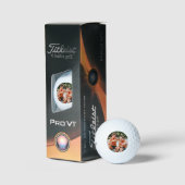 Aangepaste foto bruidsjonkers cadeau golf eenvoudi golfballen (Verpakking)