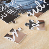 Aangepaste Foto Bruidsmeisje voorstel Puzzel Gift (Zijkant)