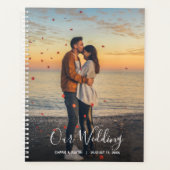 Aangepaste foto-bruiloft planner (Voorkant)